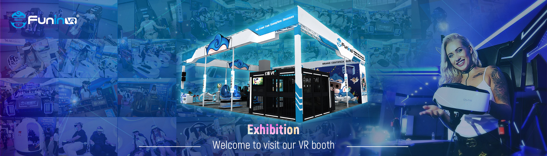 Zhuoyuan 9D VR Simulator in 2023 ASIA Amusement & Attractions Expo (AAA)