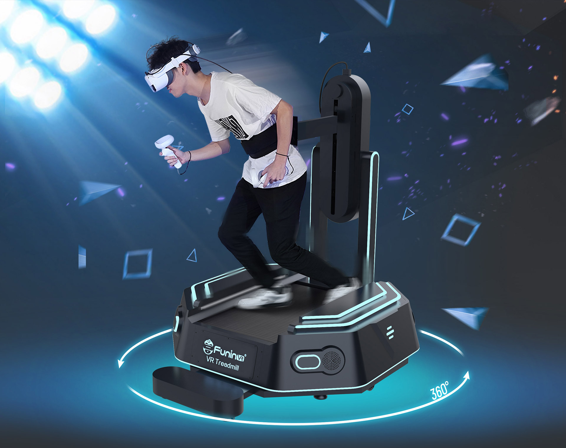 jury Modtager pedicab VR Treadmill Game Machine